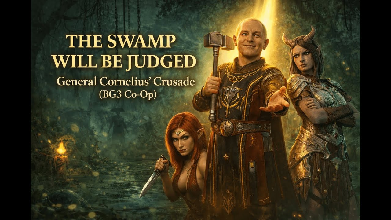 The Swamp Will Be Judged | General Cornelius’ Crusade (BG3 Co-Op)