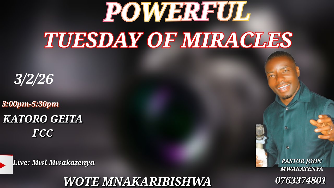LIVE: TUESDAY SERVICE