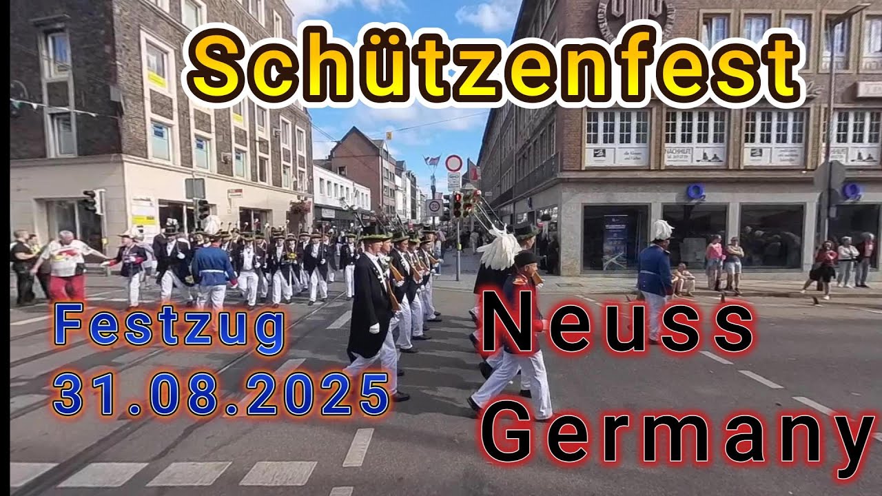 Schützenfest Festzug 2025#schützenfest #neuss #germany #festival