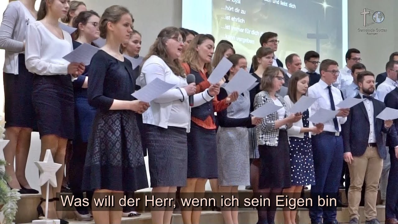 Was will der Herr, wenn ich sein Eigen bin