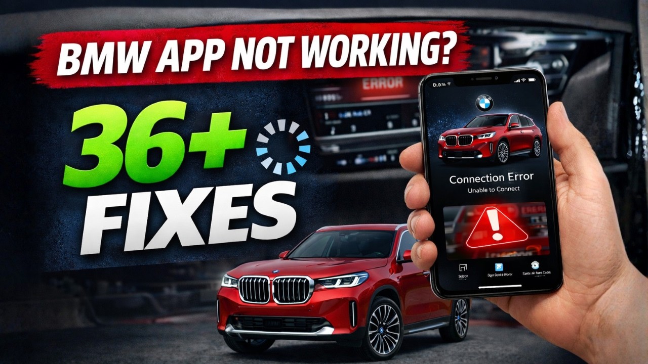 Более 36 способов исправить приложение BMW! (И другие проблемы BMW, о которых никто не говорит)