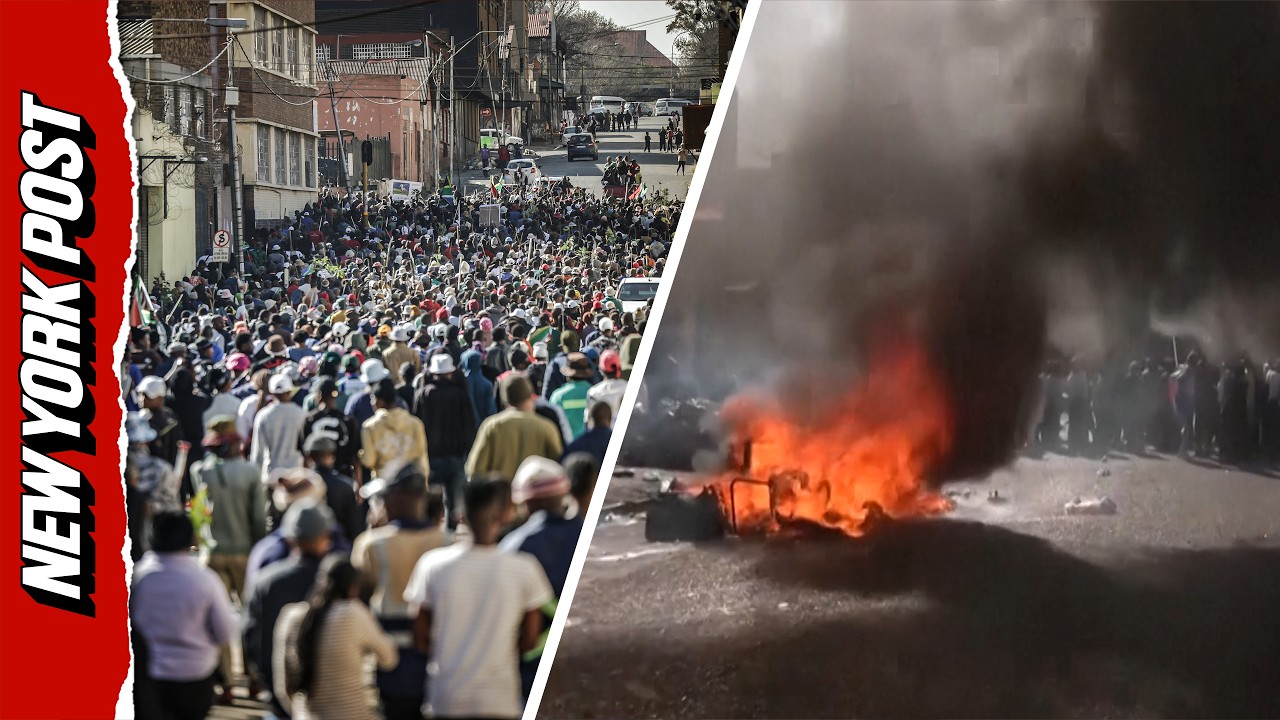 Anti-Immigrant Protests Rage in South Africa as Thousands Flood Streets of Johannesburg