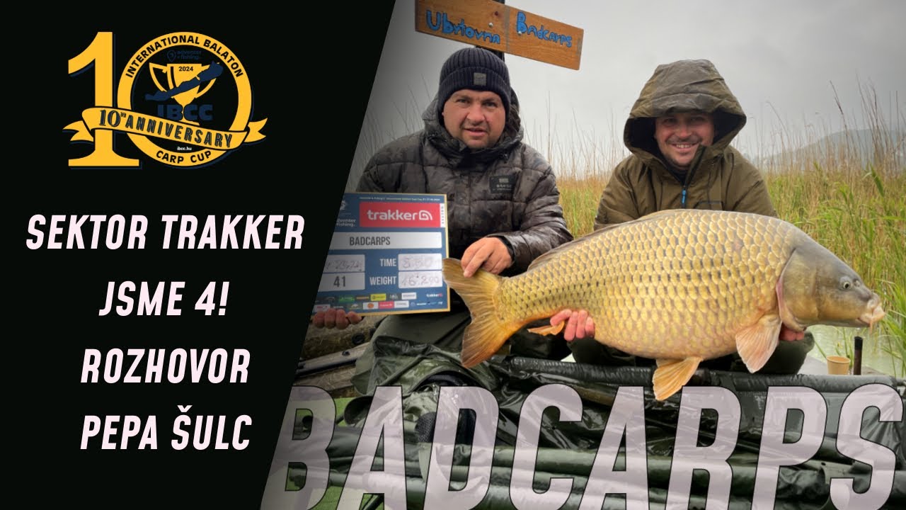 IBCC 2024 - Jsme 4 v sektoru Trakker! Podaří se sektor? #ibcc2024 #carp #boilies #badcarps #fishing