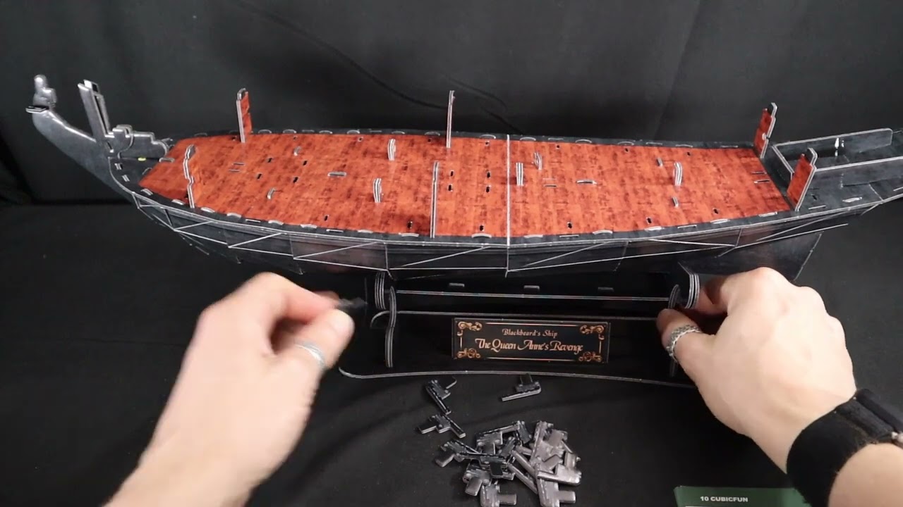 CubicFun Месть королевы Анны 3D пазл/модель Часть 3