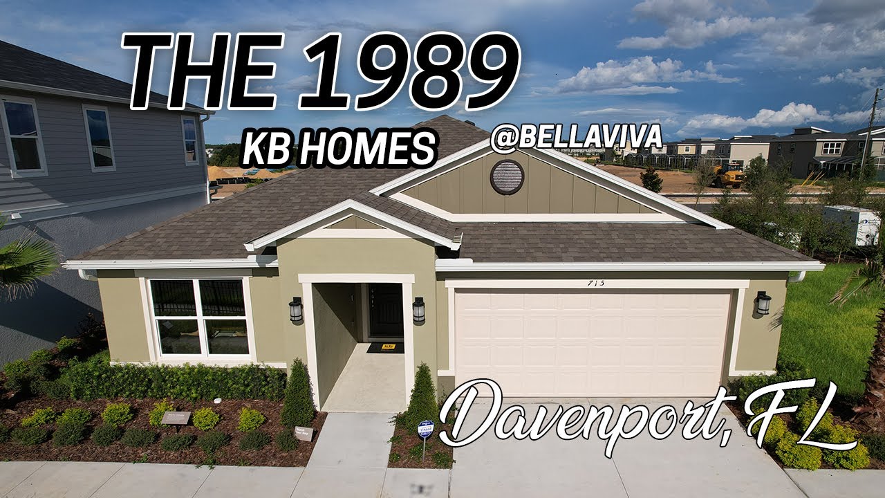 Davenport, FL | KB Homes | 1,989 Floor Plan | 1,989 sq ft | Bellaviva #MovingToFlorida