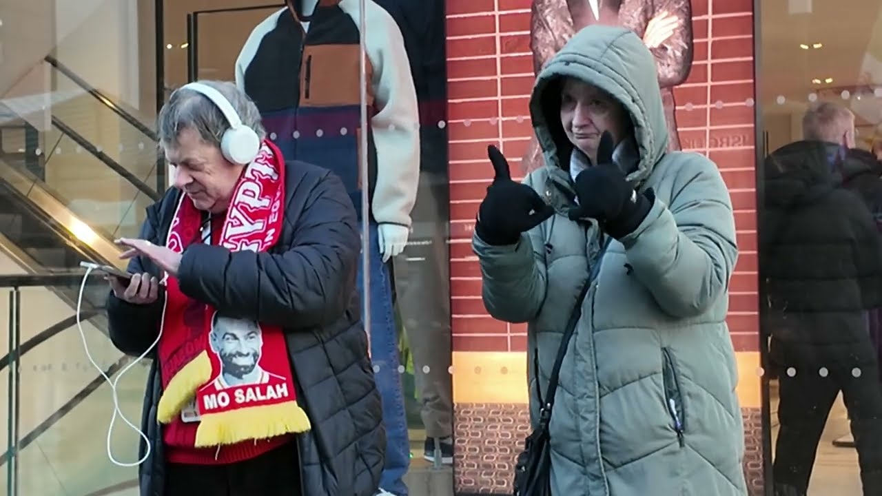 Bobbie & Steve head from The City Hilton Hotel, to Lime St Station, via Nationwide Bank #liverpool