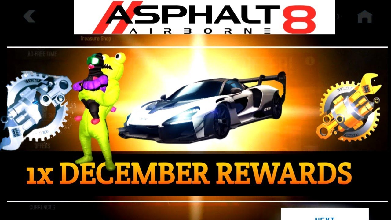 November 25 Giveaway winner | December month Rewards #asphalt8 #asphalt8airborne #asphalt8gameplay