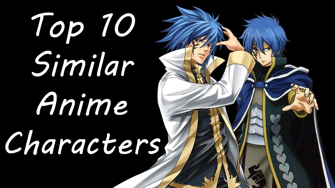 Top 10 Similar Anime Characters