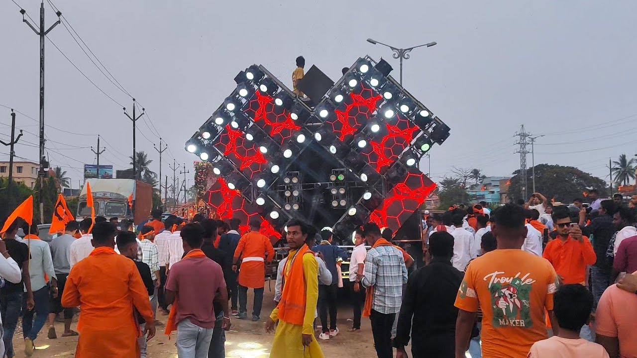 DJ TANMAY VIBRATORS THE ULTIMATE GRAND DADDY NEW BIG SETUP PROGRAM AT - BHADRAK RAMNAVAMI 2025.