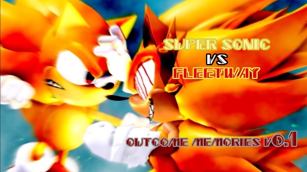 Геймплей Super Sonic VS Fleetway — Воспоминания об исходе v0.1