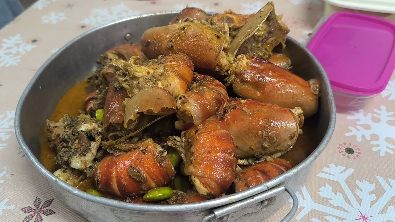 Masak Udang A Sambal Petai Walaupun Dapur Banjir//Setidi Lah Masakan Cigu Cului