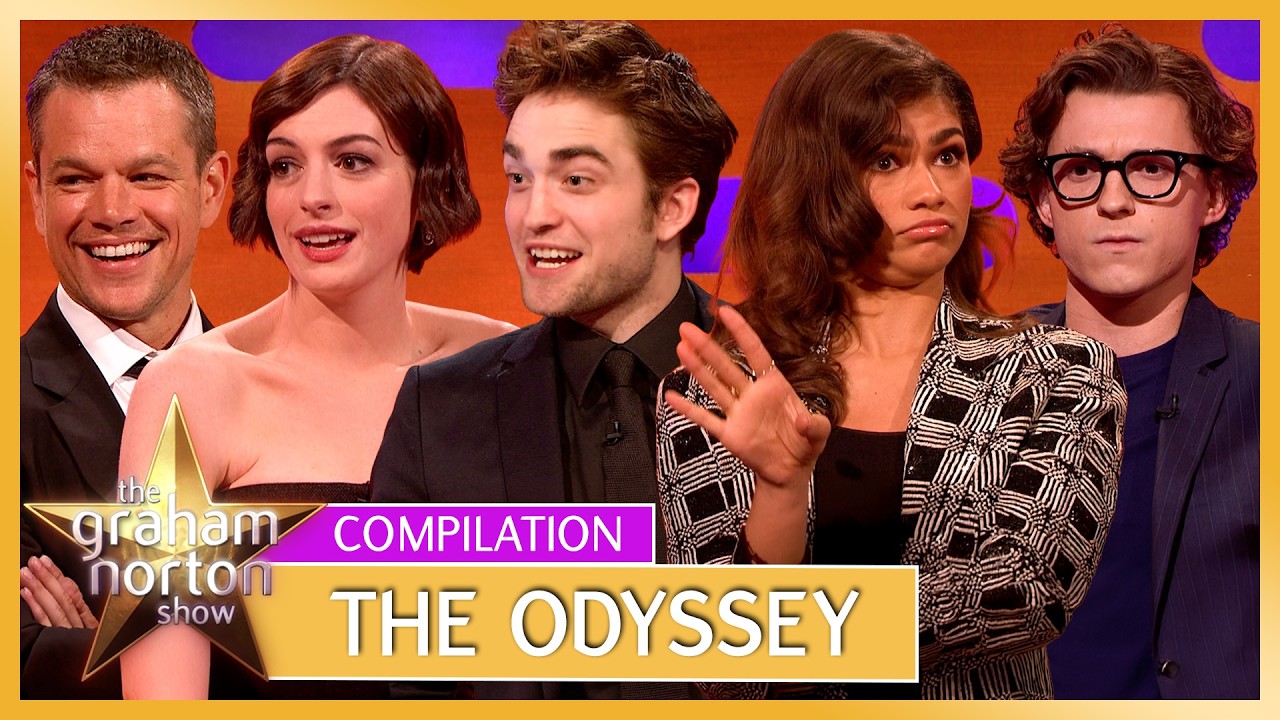 An Epic Journey With The Cast Of 'The Odyssey' On The Graham Norton Show