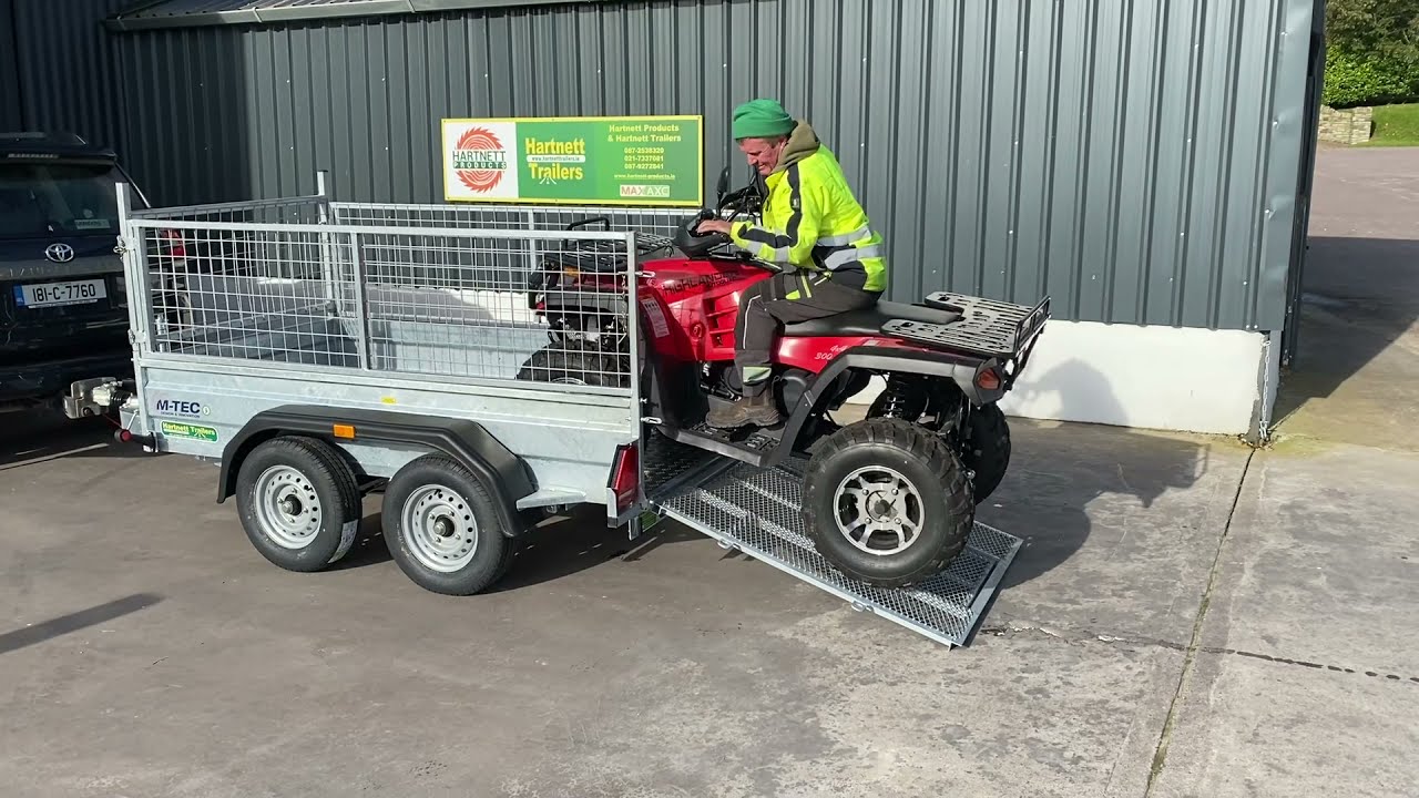 M-TECH 8x4 Twin Axle Trailer for Sale @ Hartnett Trailers