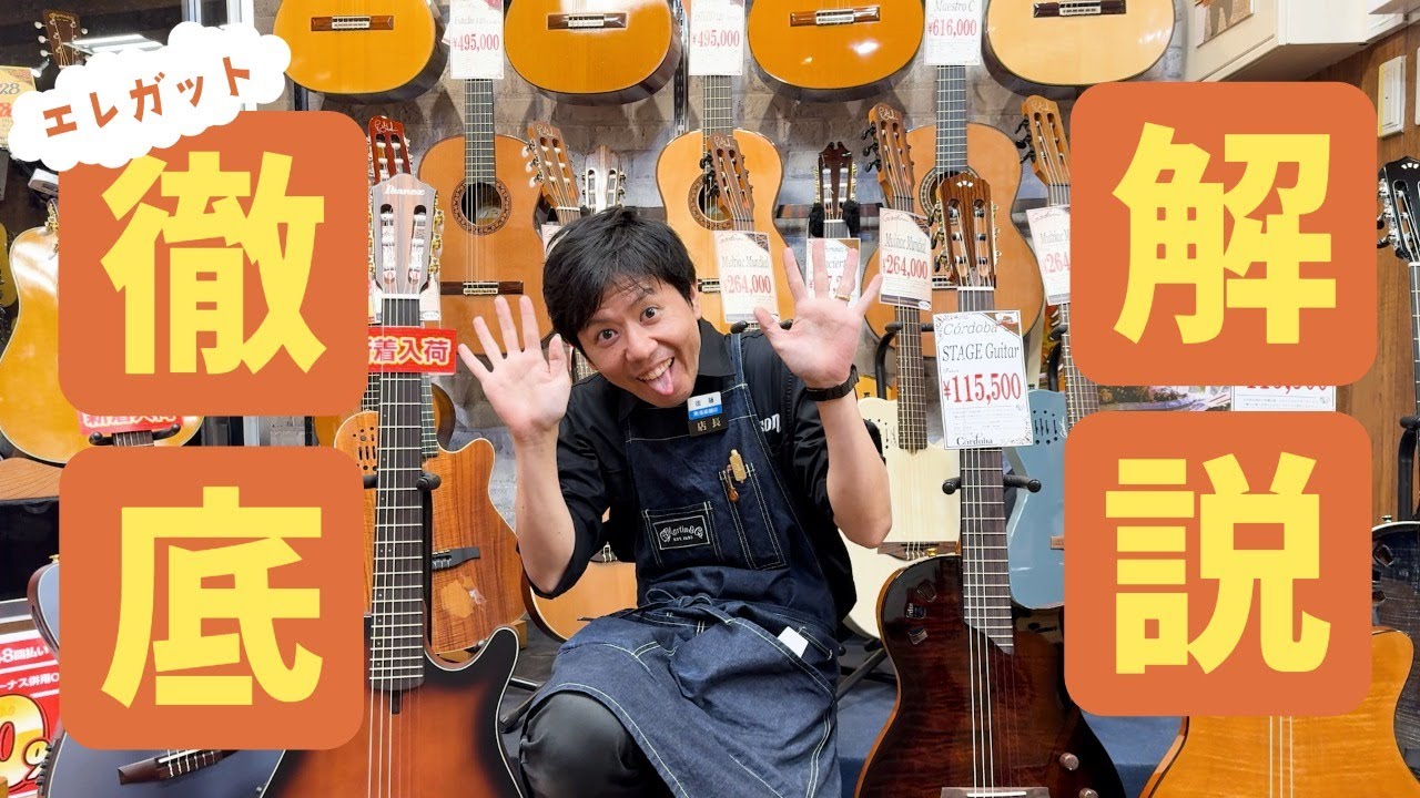 【比較】Godin、Cordoba、Ibanez人気エレガット徹底比較！の巻