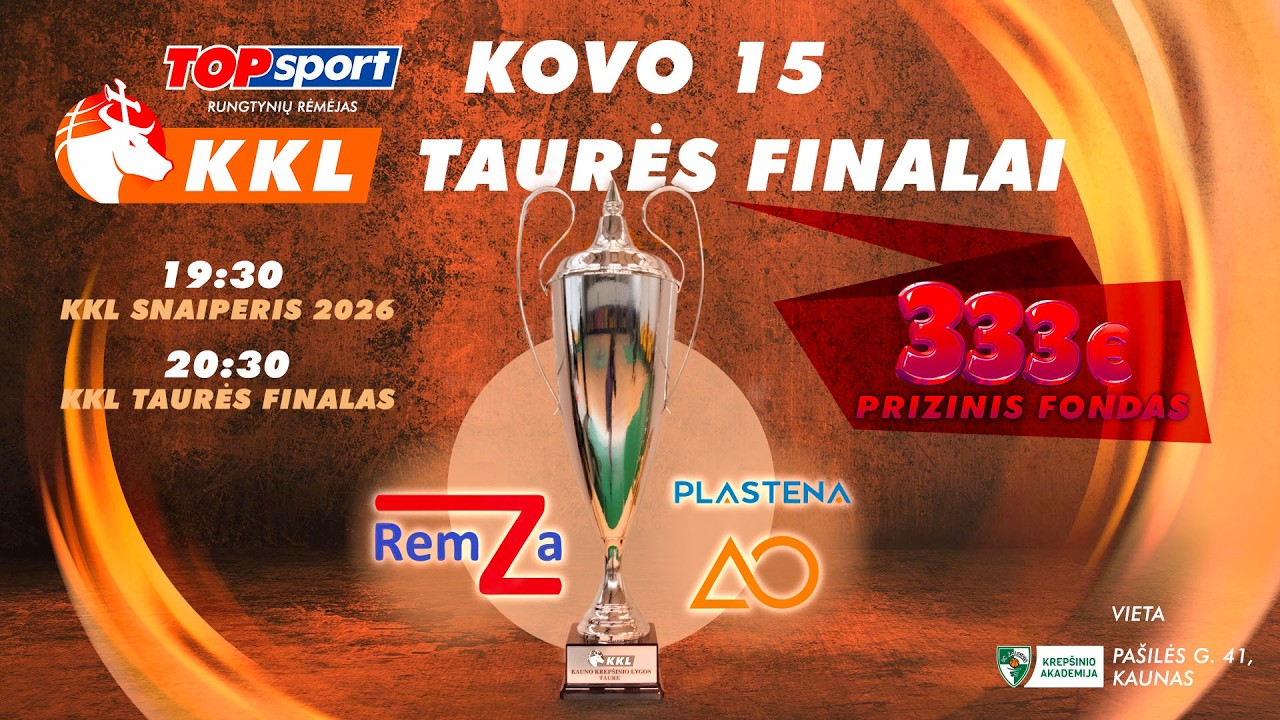 KKL taurė: Plastena – Remza & Irmco