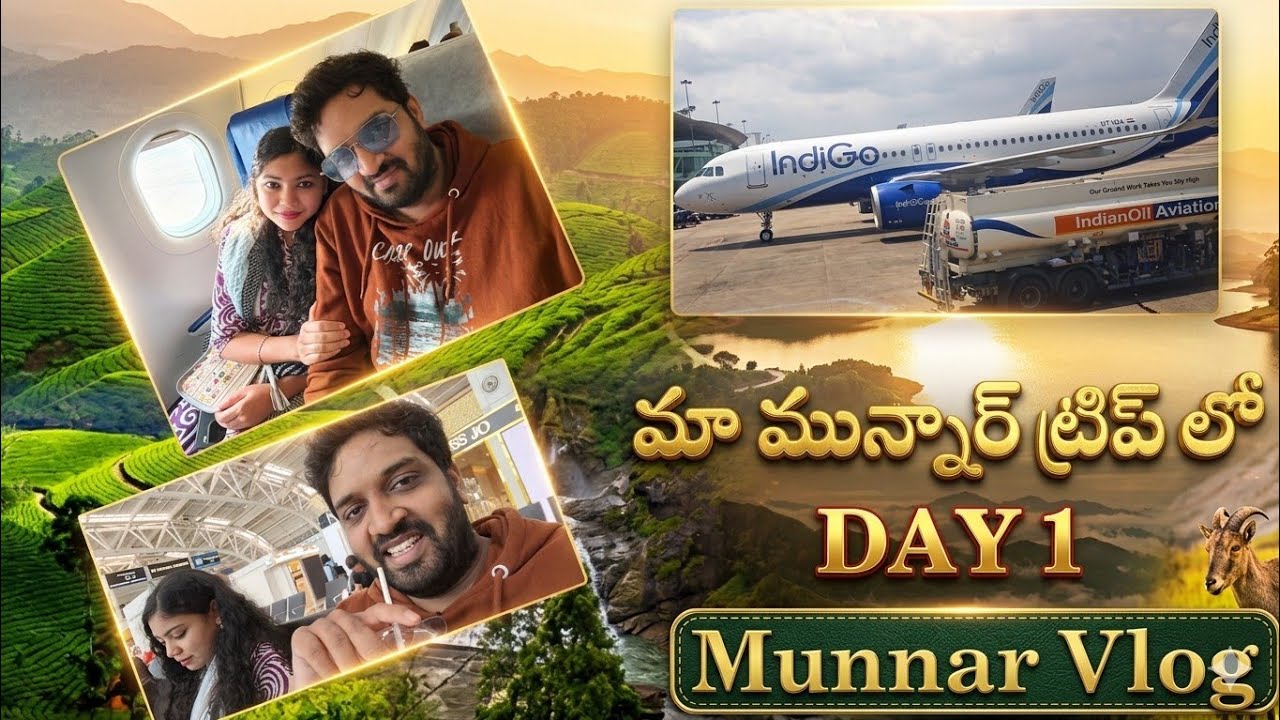 Munnar Trip Begins! 😍 Day 1 Full Vlog | @MahidharVibes  | Chandu Mahidhar Vlogs