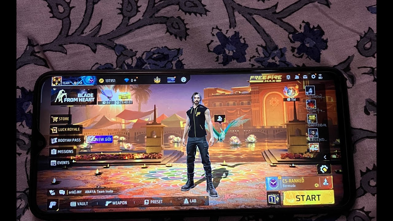 Rank push live free fire