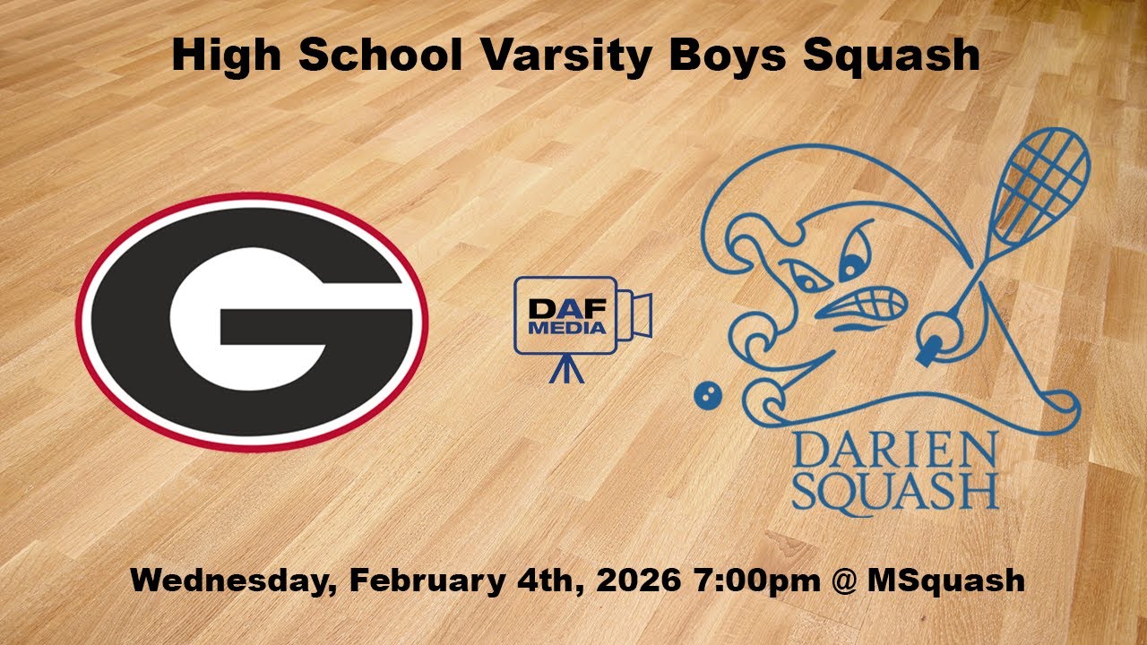 Darien Varsity Boys Squash vs. Rye