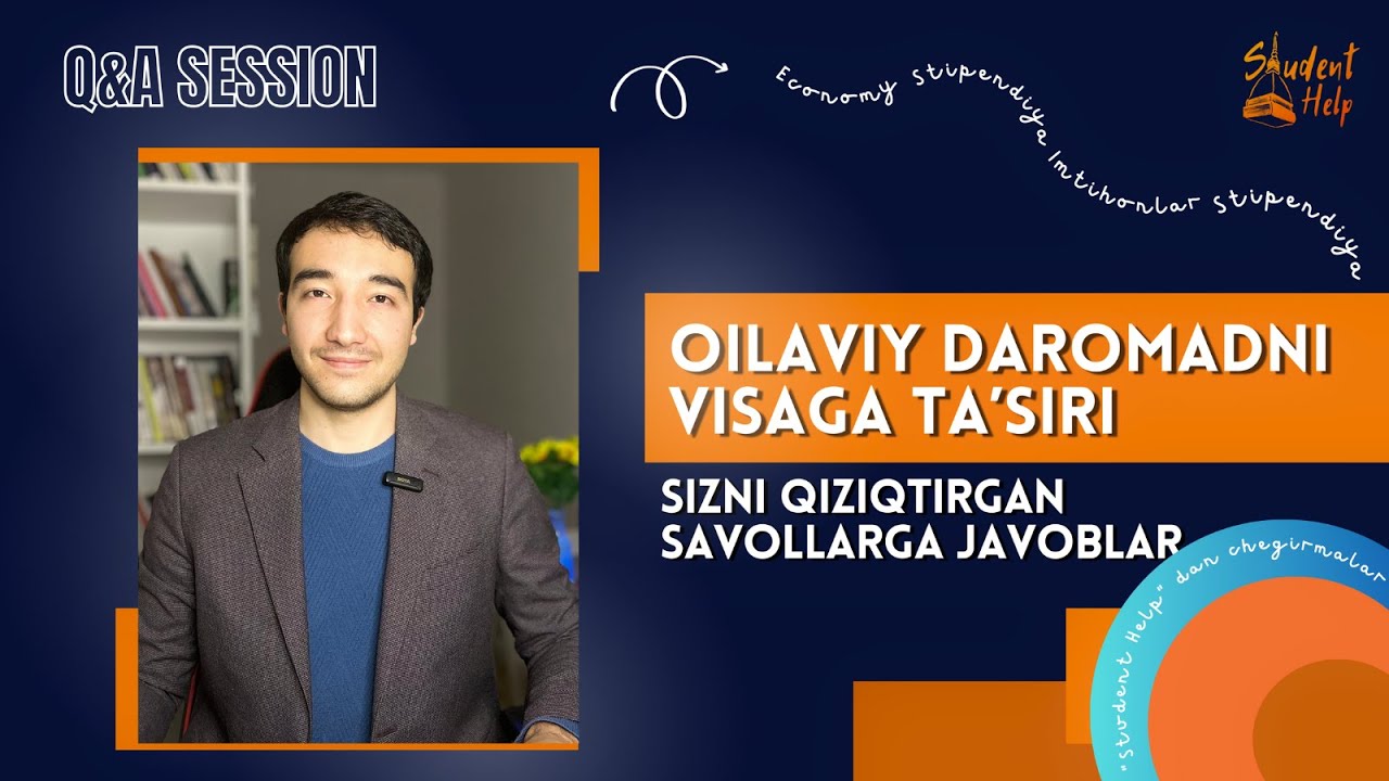 Oyilaviy daromadni Visa olishga ta'siri. Italiyada o'qish. Sizni qiziqtirgan savollarga javoblar!