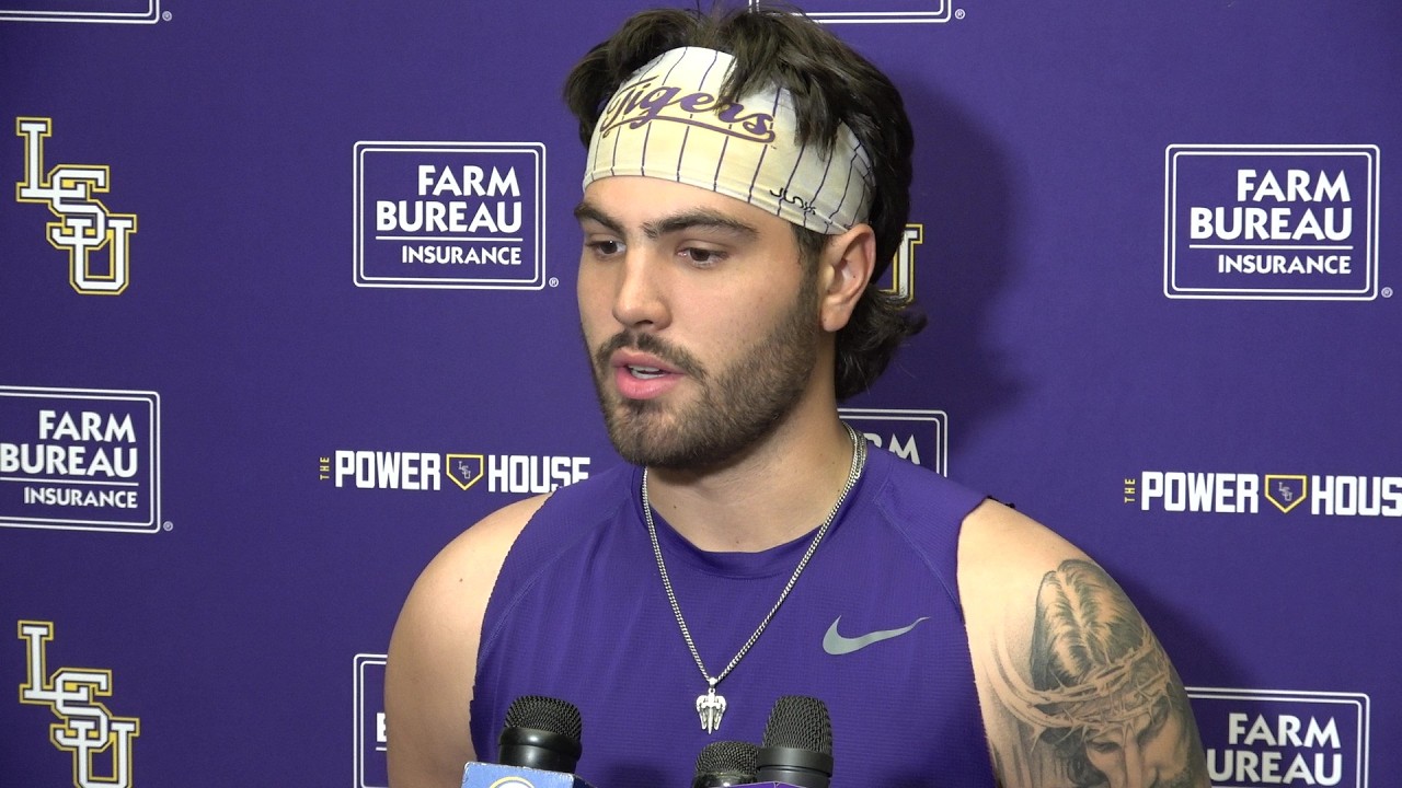 LSU catcher Cade Arrambide LOSS to Northeastern postgame interview