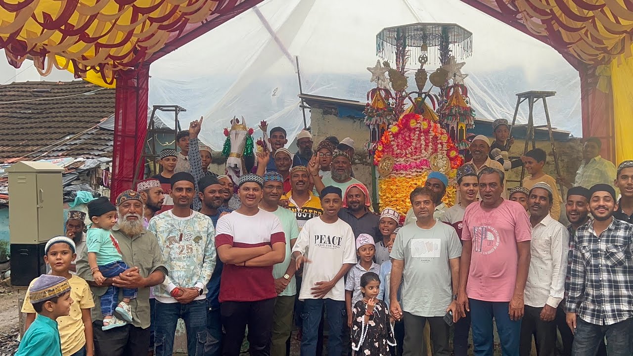 દીવ મા મહોરમ પર્વ 2025 | દીવ - ઘોઘલા મા તાઝીયા પડ મા આવ્યા. #shakilkashmani  #yesdiusamachar