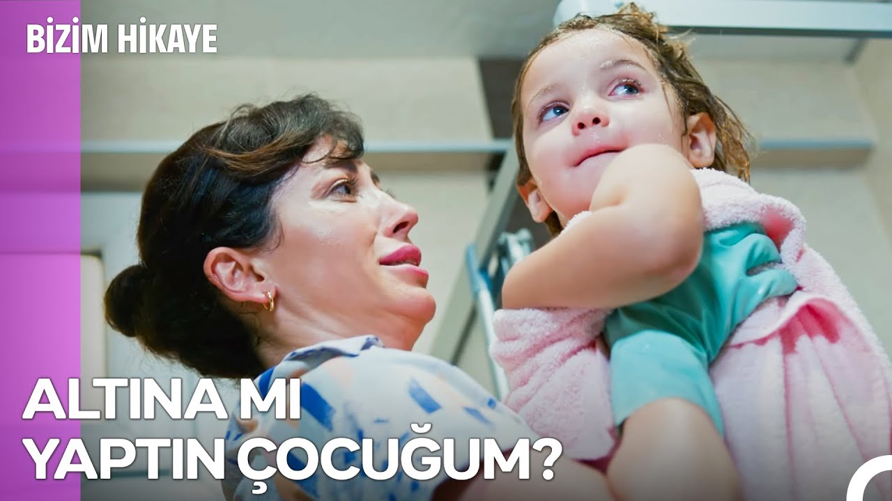 Temizlik Eldiveni ile Çocuk Yıkadı - Bizim Hikayede