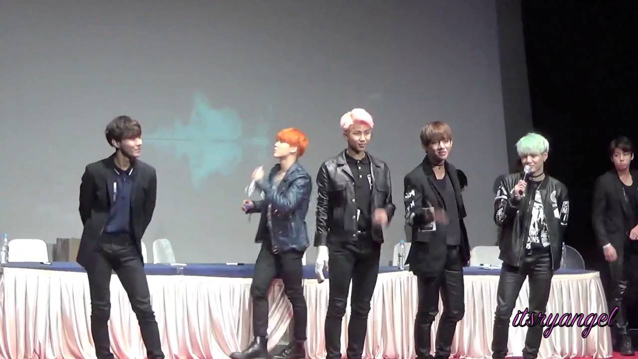 151211 신촌 방탄소년단 ENDING POSE