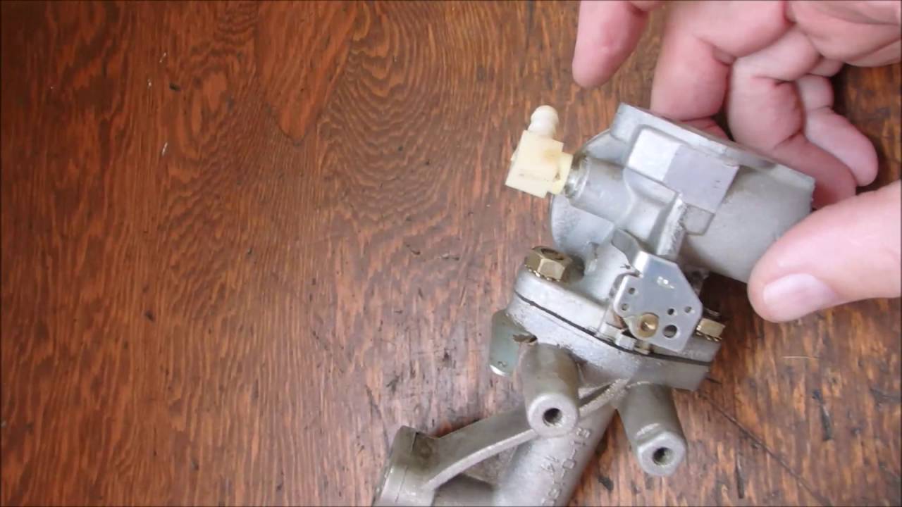 This Mower Leaks Gas