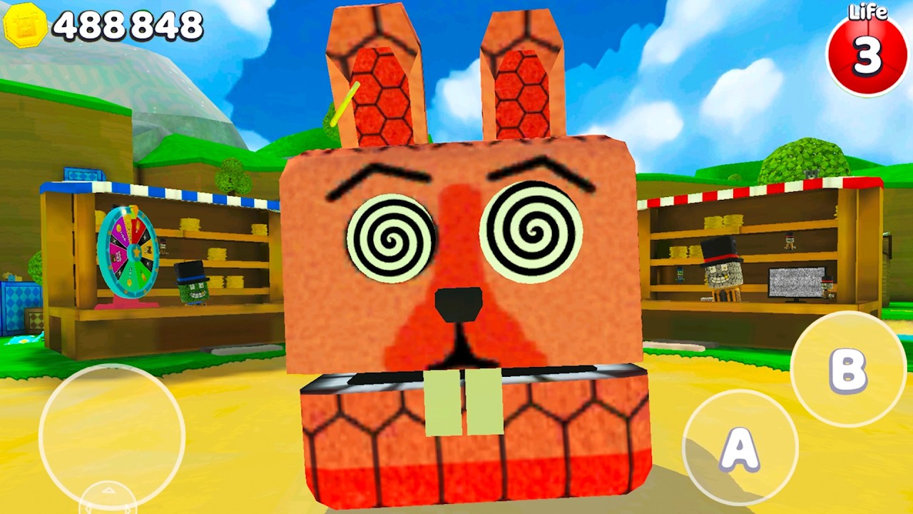 Floor is Lava in Snow Valley & Egg Hunt in Turtletown #4 Super Bear Adventure / Multiplayer - SKA