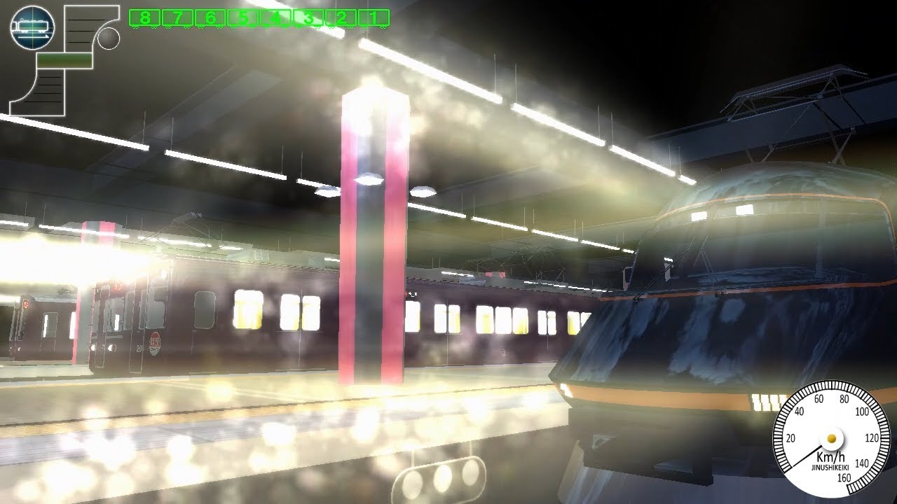電車でD ShiningStageでLS2話を再現してみた