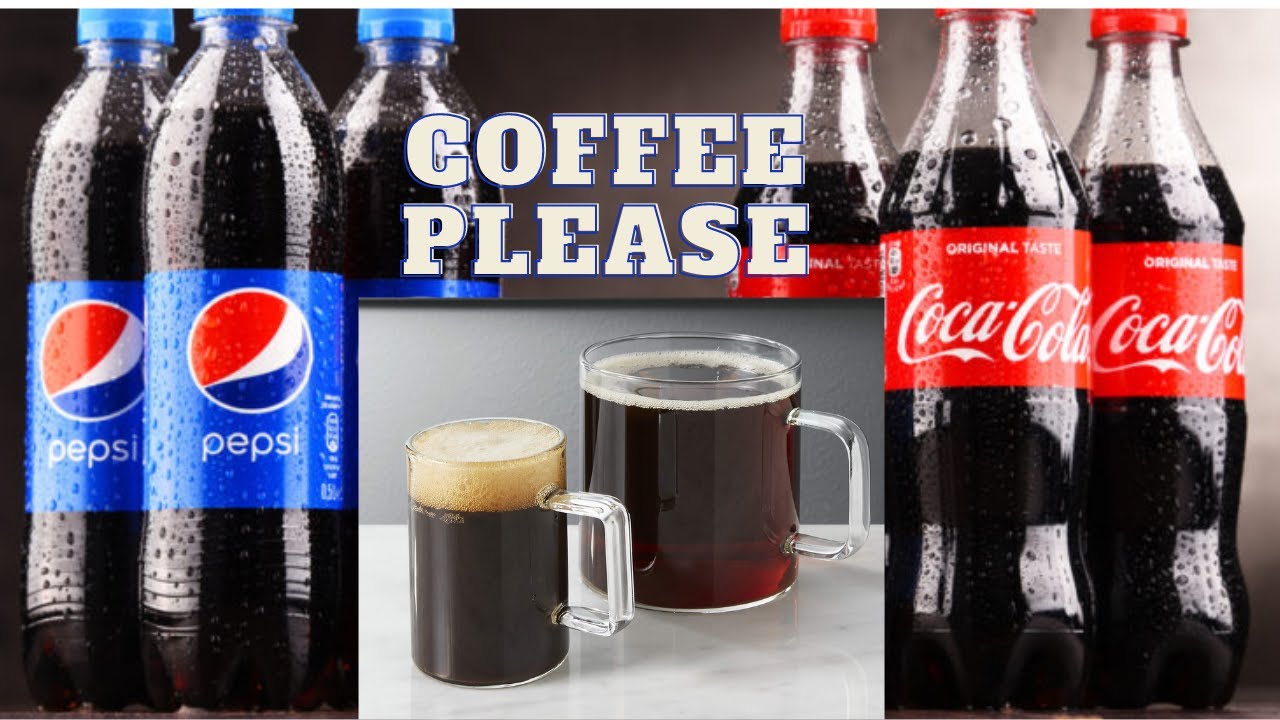 How to make COFFEE with COCA COLA/PEPSI