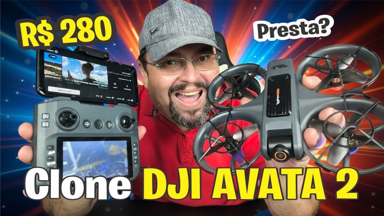 PAGUEI R$ 280 no CLONE do DJI AVATA 2! 😱 PRESTA ou é DINHEIRO no LIXO?