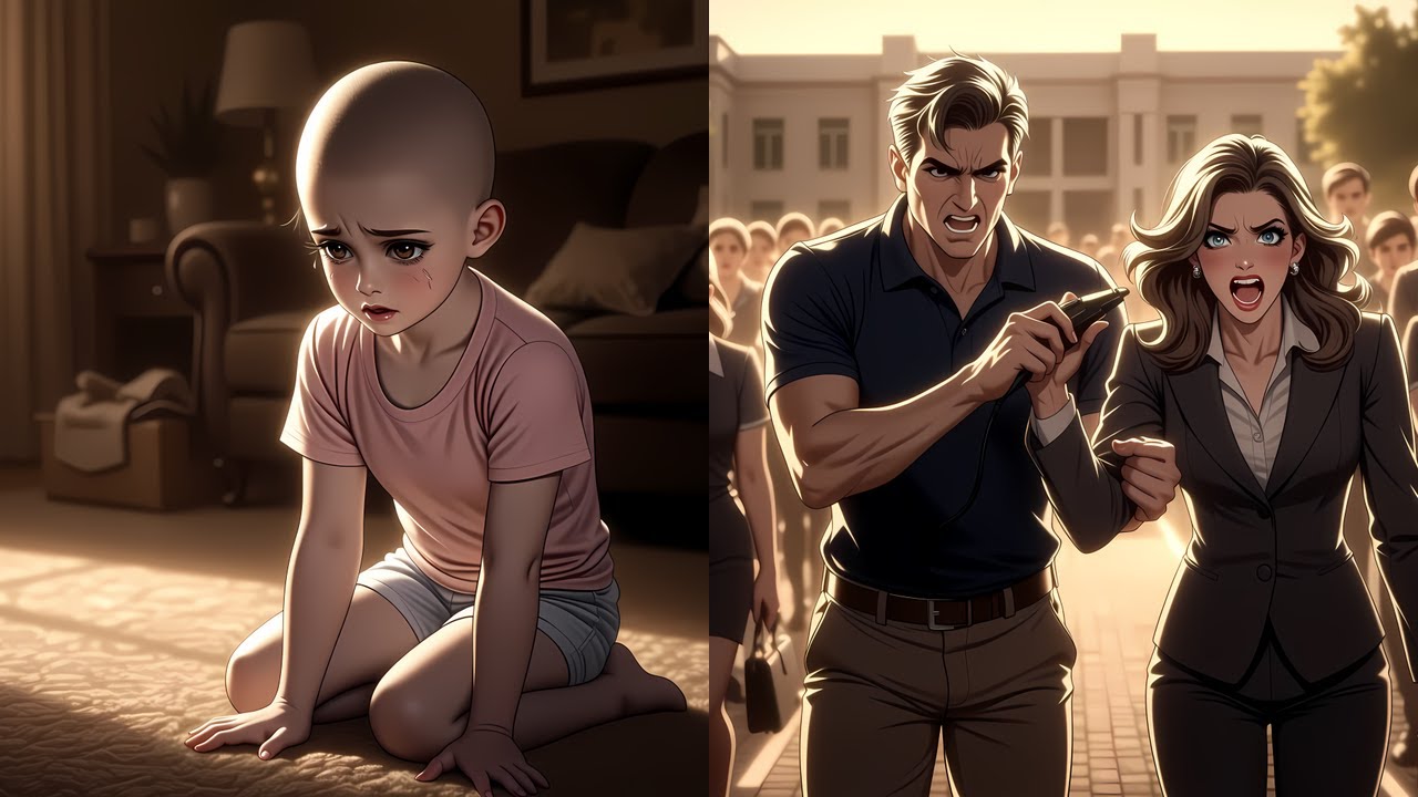 📕A teacher shaved my daughter's head. I gave her the same haircut in front of the whole school.