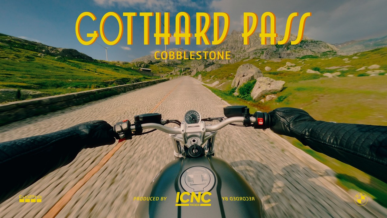 Gotthardpass North Cobblestone - Central Switzerland | PURE POV RIDING 4k