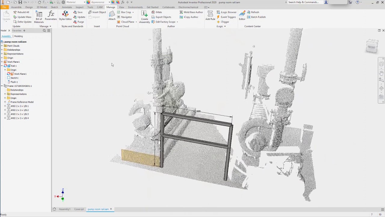 Inventor English 2020 Import, link, and export files or point clouds 🧷