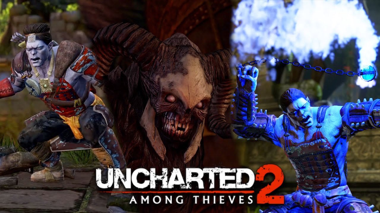 Стражи Шамбалы | Uncharted 2 Среди воров — все встречи с Стражами Шамбалы