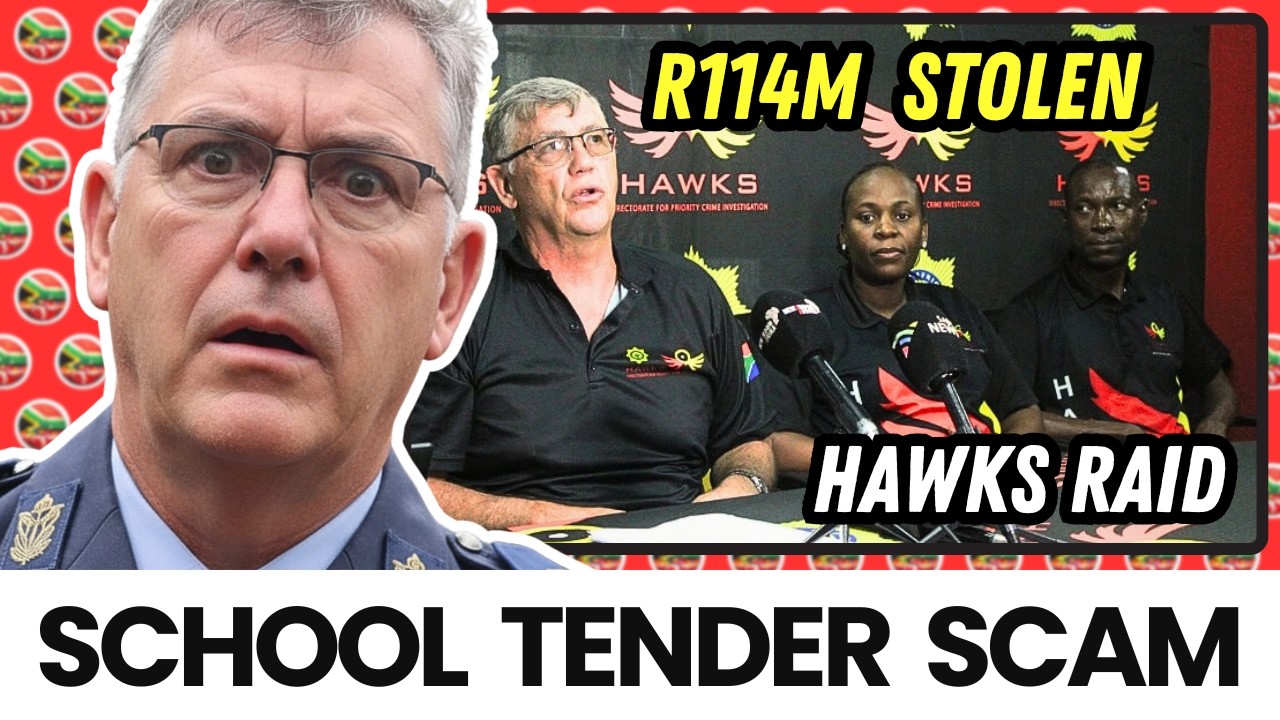 GAME OVER FOR R114m SCHOOL TENDER CREW: HAWKS HIT 4 PROVINCES, ARRESTS CLIMBING!