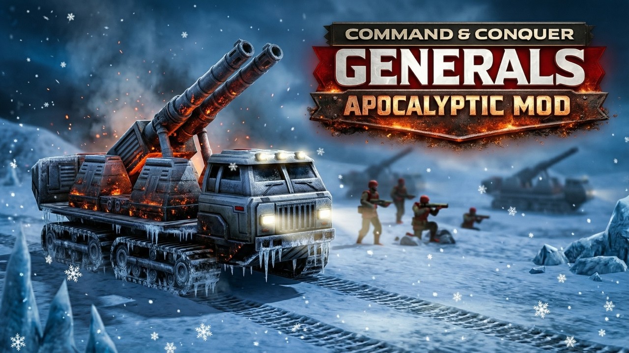 C&C Generals Apocalyptic Mod - New Mission & China Vehicle Battle Master Dead Hull