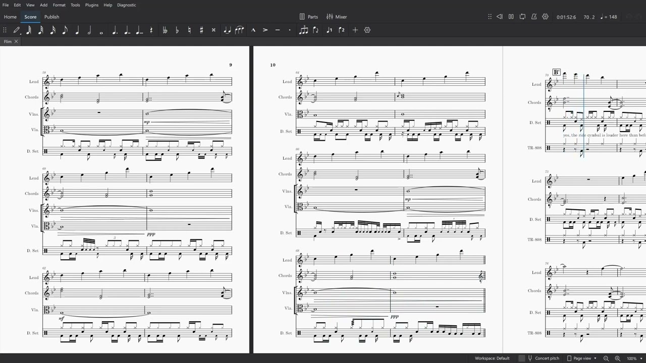 Flim by Aphex Twin - MIDI Transcription