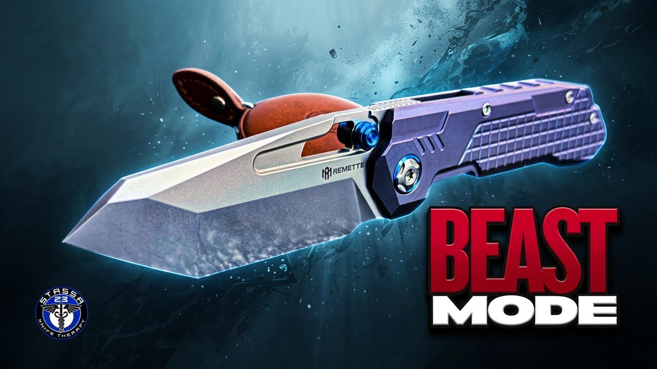 Absolute Beast: Remette Cool Leopard Pocket Knife Review