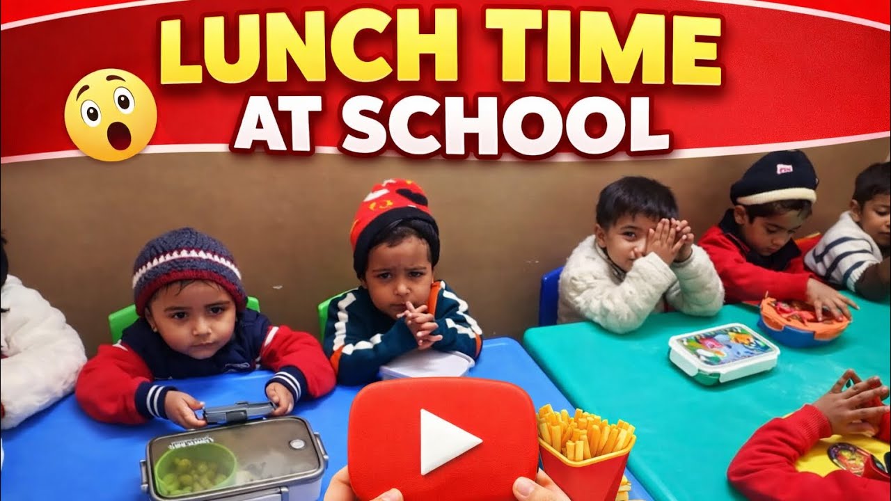 40-365 Days ! Chakshit School Lunch Time 🍱 | Prayer Before Lunch #sunnyhimachalivlogger 