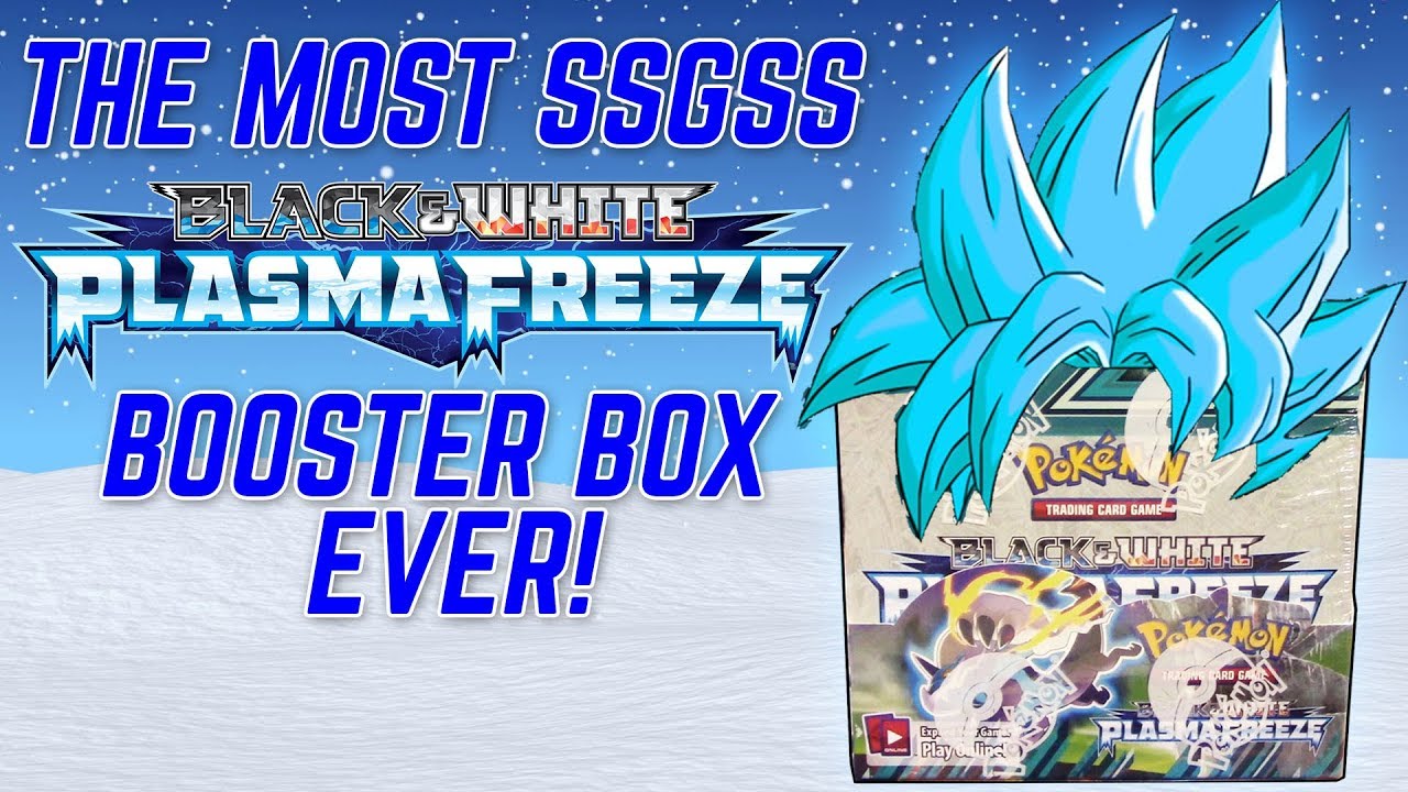 INSANE Plasma Freeze Booster Box of Pokemon Cards!