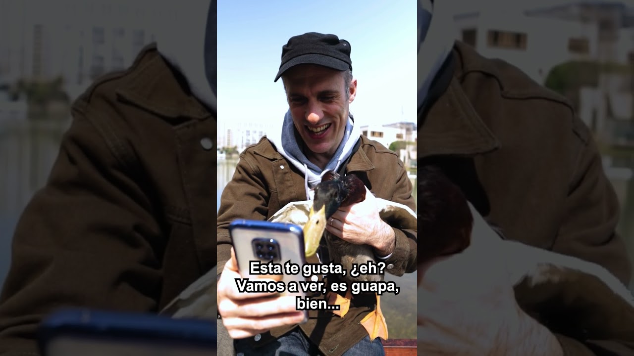 MI PATO SE HACE TINDER PARA LIGAR | Jabiertzo #shorts