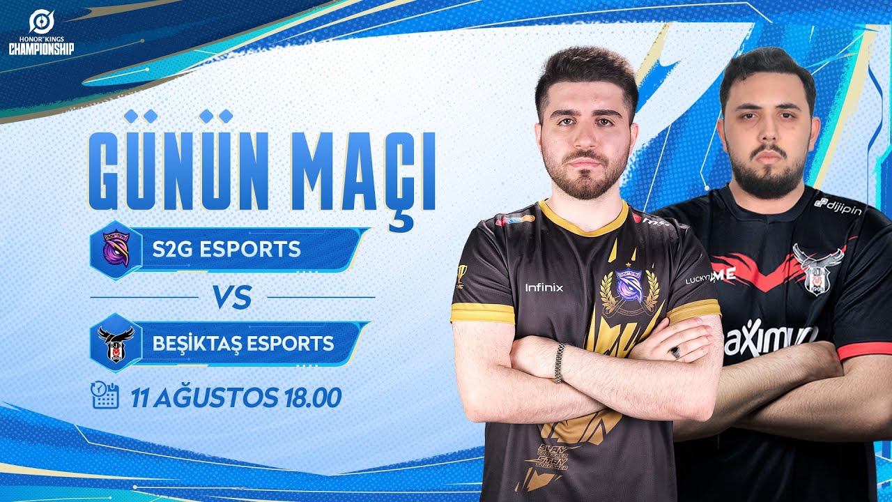 HoK Türkiye Bölgesel Elemeleri’nde mücadele devam ediyor! | S2G Esports vs Beşiktaş Esports | 2. Gün