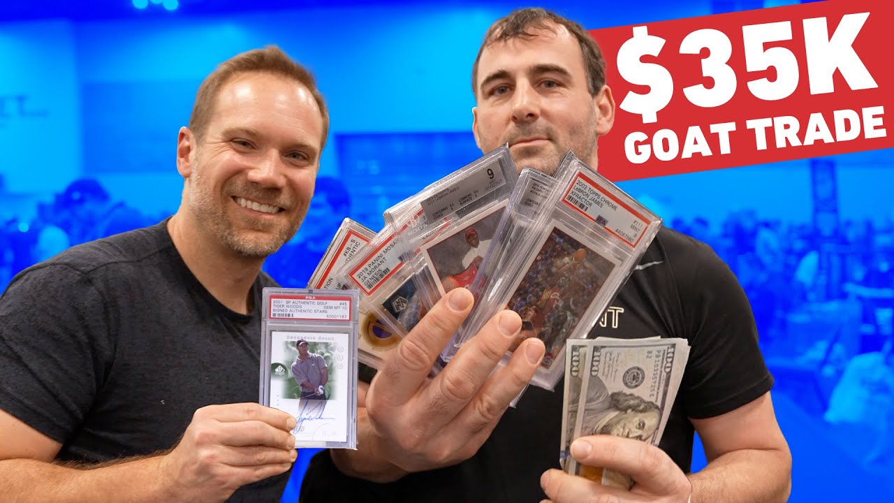 EPIC TRADE: Ohtani, Kobe, Soto, Tiger & Lebron! 💰🤑 Burbank Card Show Day 2