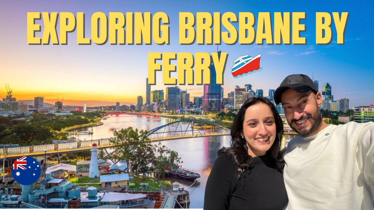 Brisbane City Looks Beautiful from the River 🇦🇺
