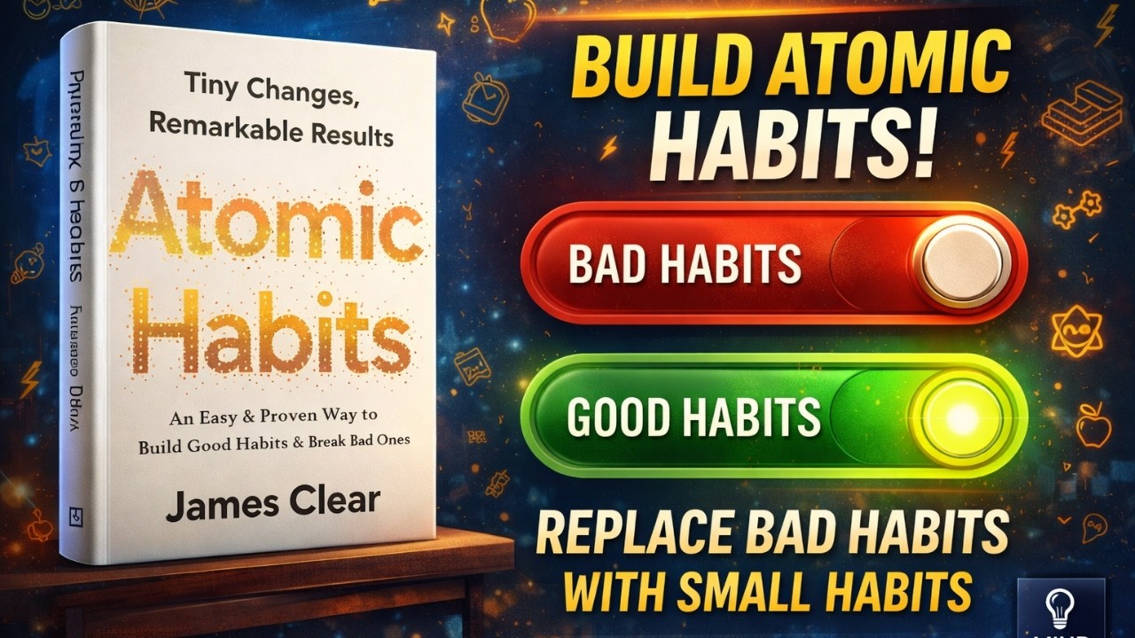 “Change Your Life in 30 Days (Atomic Habits Summary)”