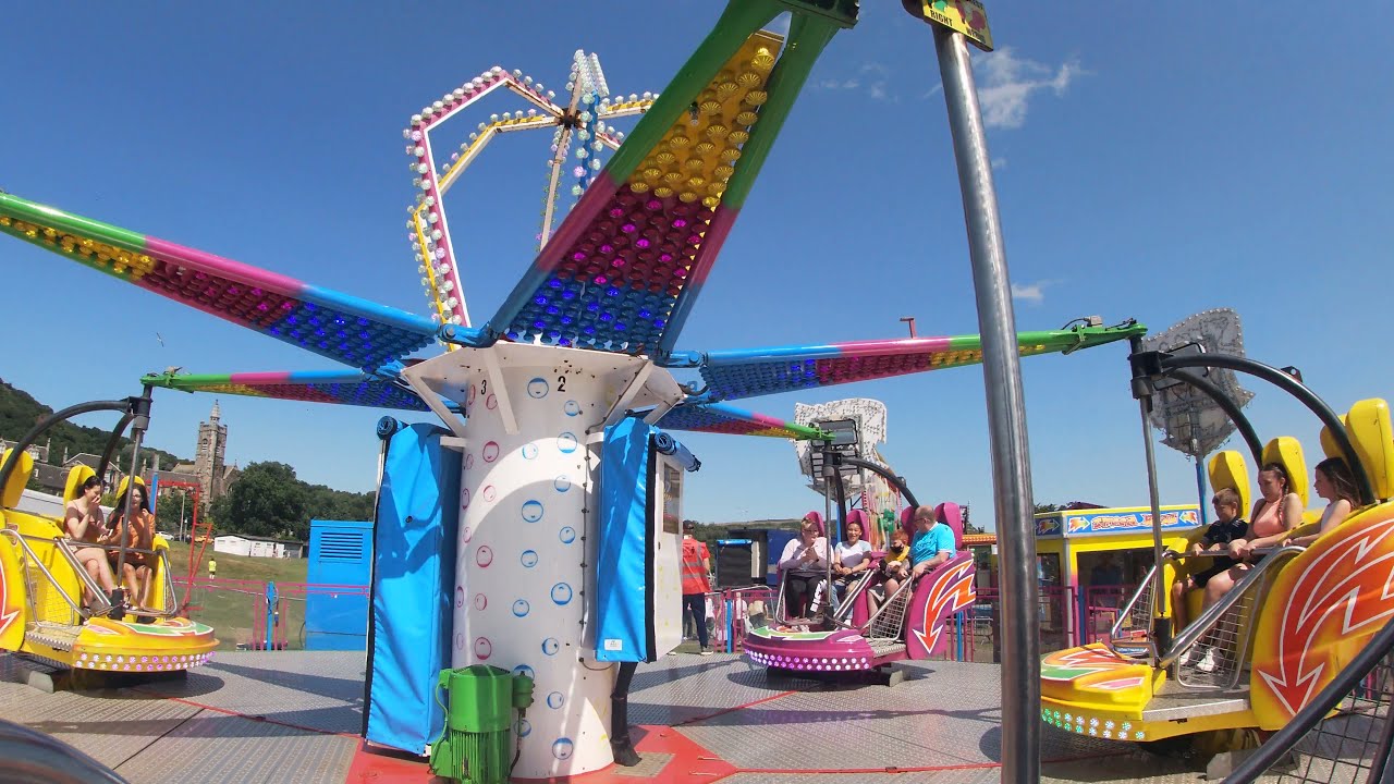 Speed Buzz (Jonathan Wheatley) On Ride Burntisland Summer Fair 2021