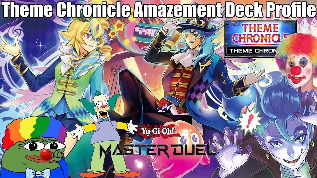 Amazement Yu-Gi-Oh! Master Duel Theme Chronicle Deck Profile (January 2023)