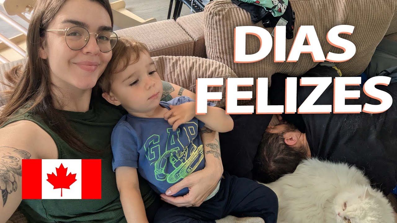 Um pouquinho mais do nosso dia a dia! Mais um dia em família moranndo no Canadá :)